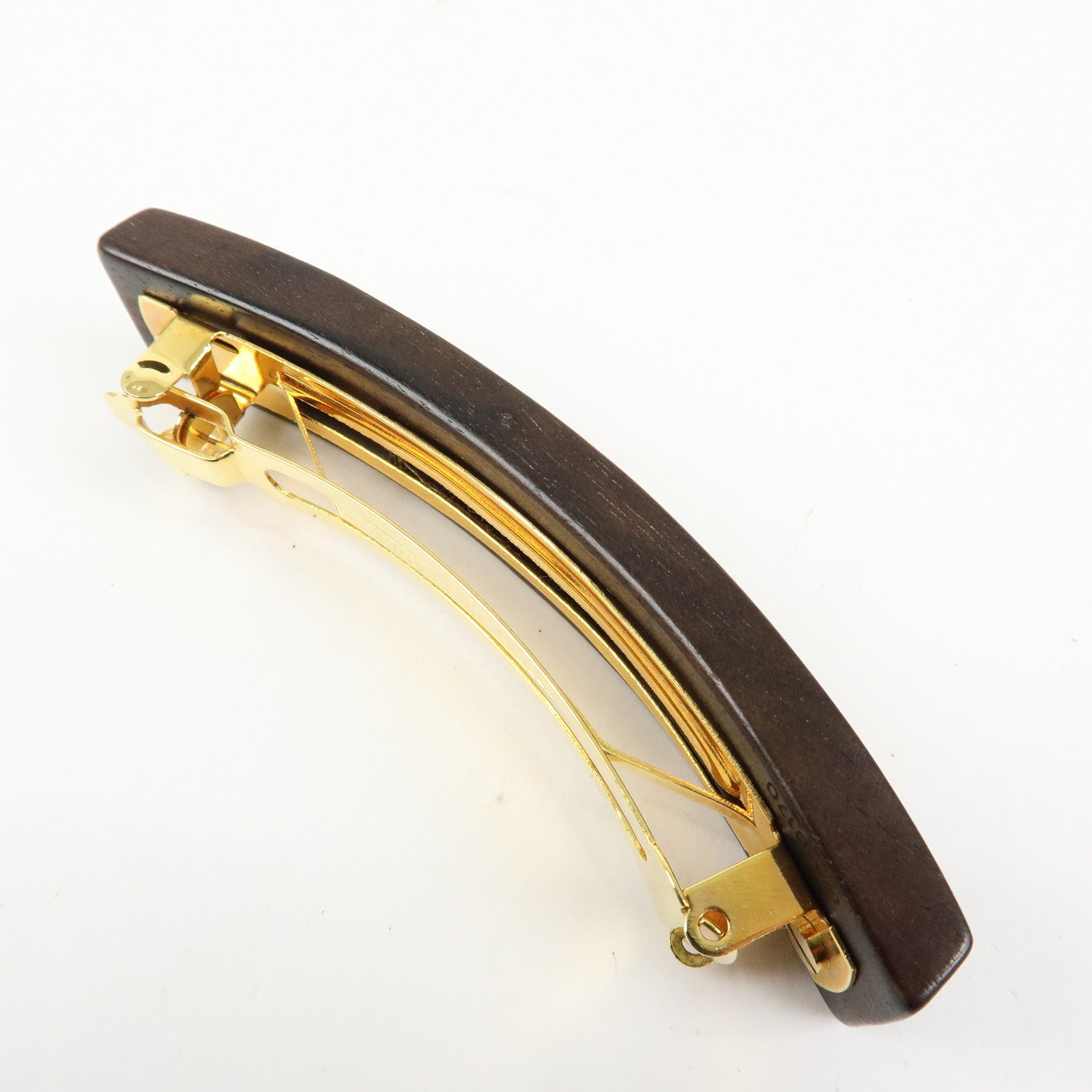 6739 - Louis Vuitton Sylvanie Wooden Hair Barrette