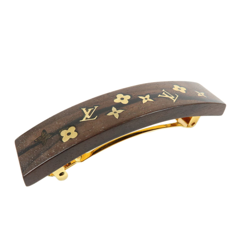6739 - Louis Vuitton Sylvanie Wooden Hair Barrette