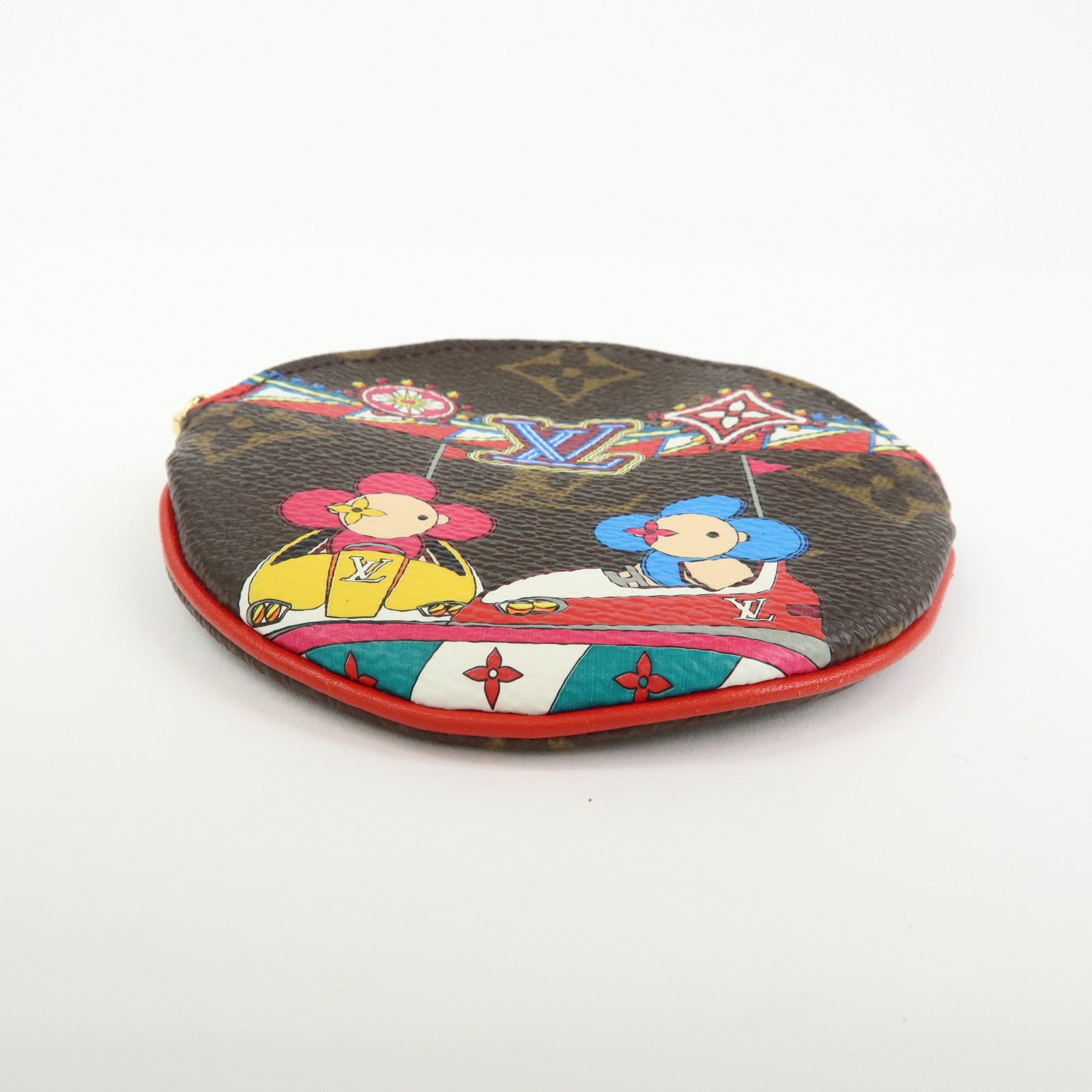 6694 - Louis Vuitton Monogram Porte Monnaie Rond Vivienne