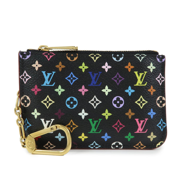 6341 Louis Vuitton Monogram Murakami Multicolor Pochette Key Cles