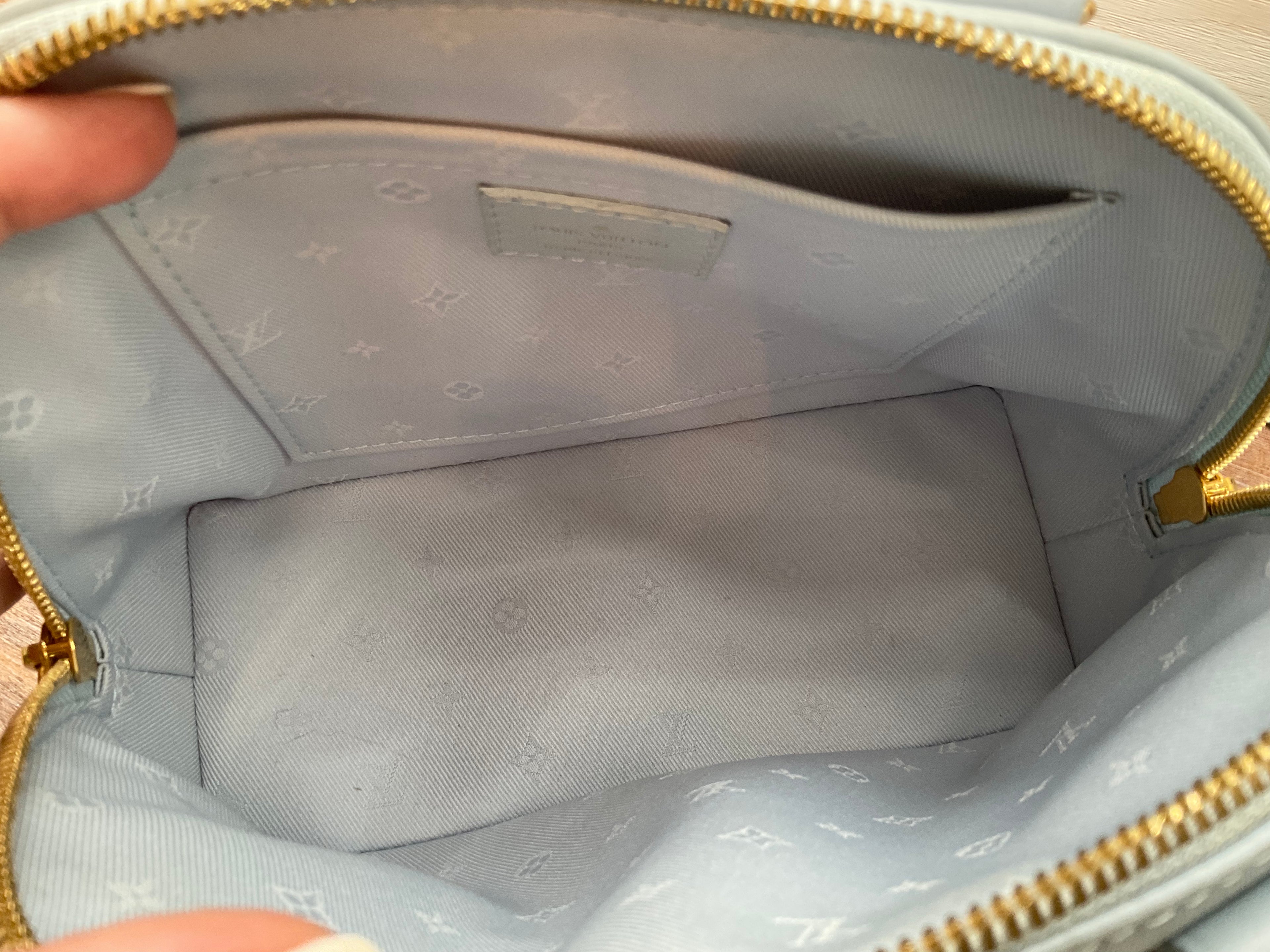 Louis Vuitton BubbleGram Alma BB - Periwinkle Blue