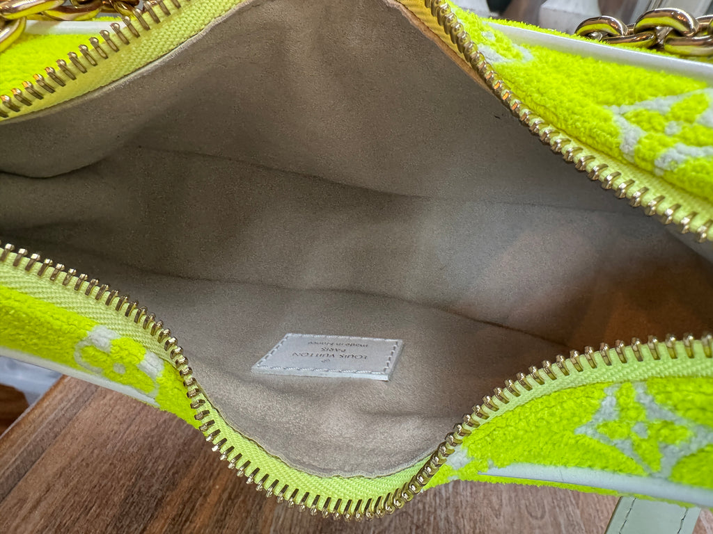 Louis Vuitton Match Monogram Velvet Jacquard Loop Handbag