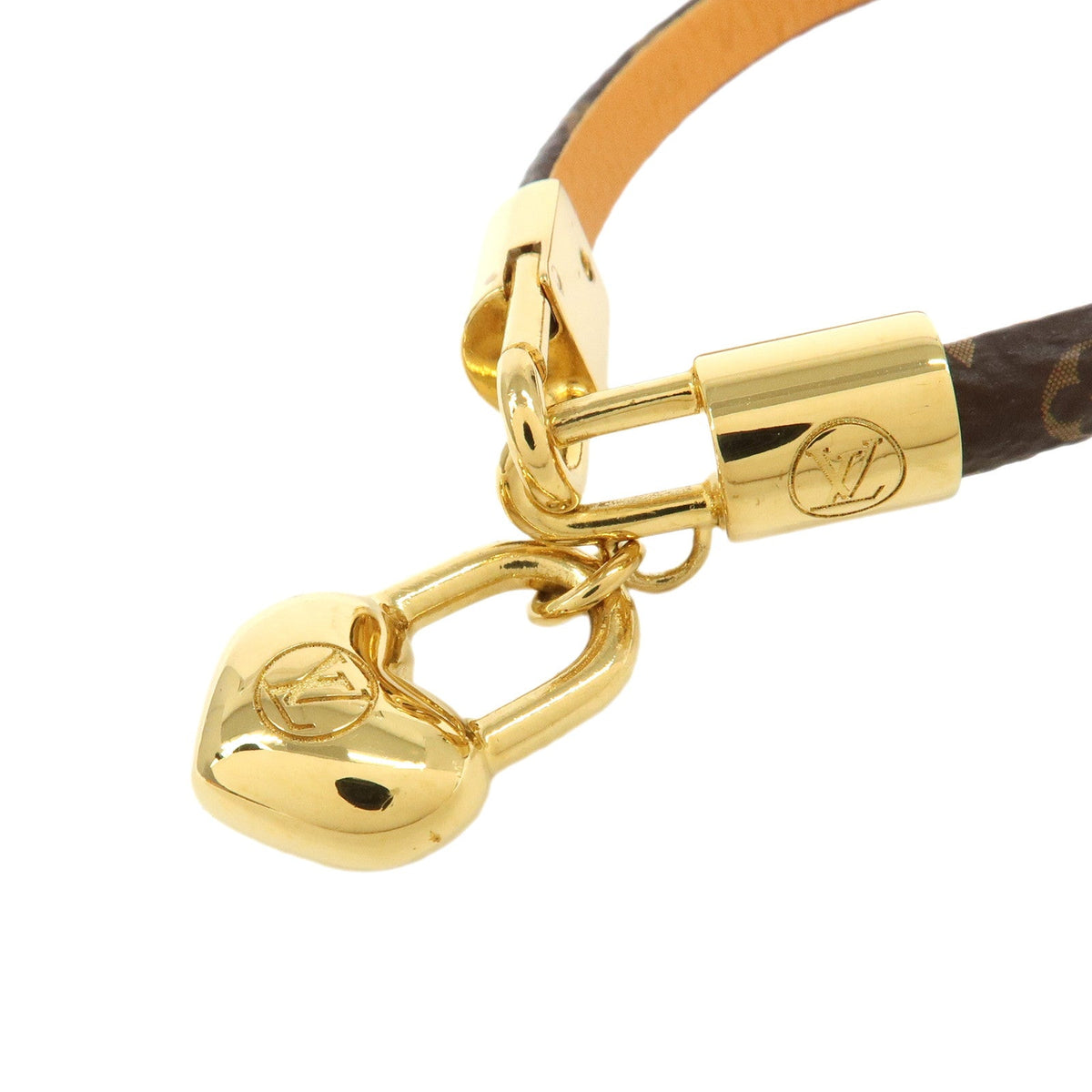 7414 - Louis Vuitton Monogram Bracelet Crazy In Lock - Size 17