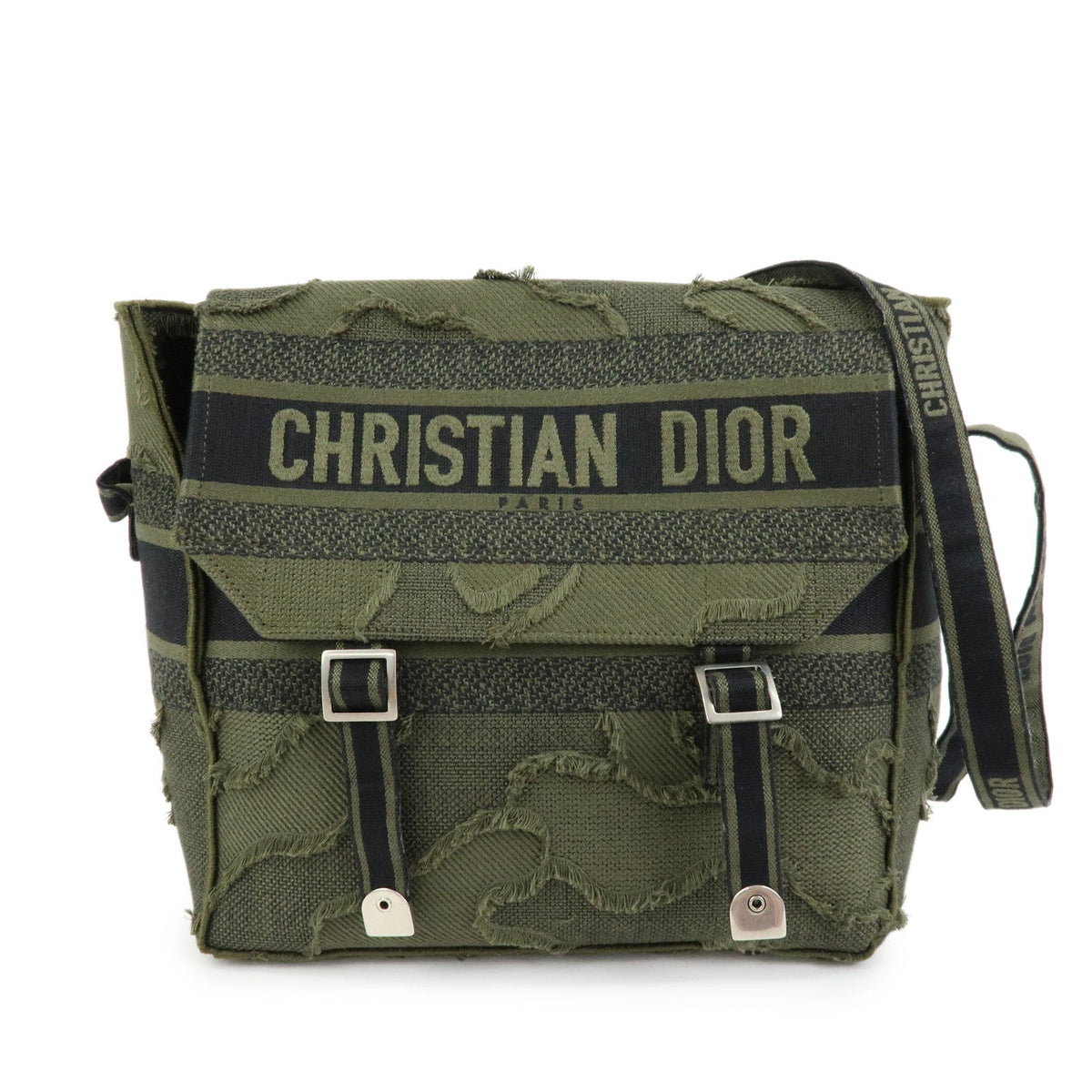 6179 - Christian Dior Diorcamp Cotton Canvas Messenger Bag