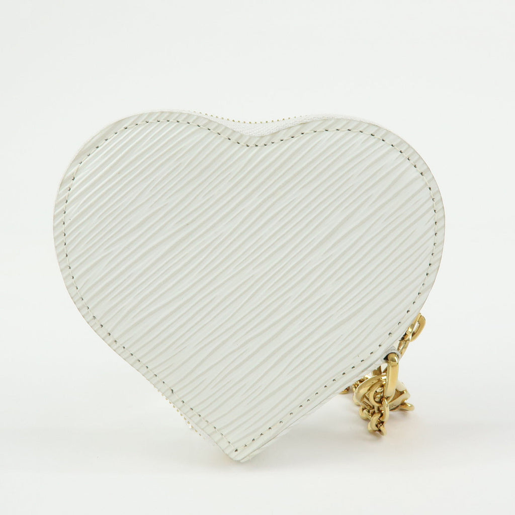 6543 Louis Vuitton Epi Love Lock Porte Monnaie Coeur Coin Case