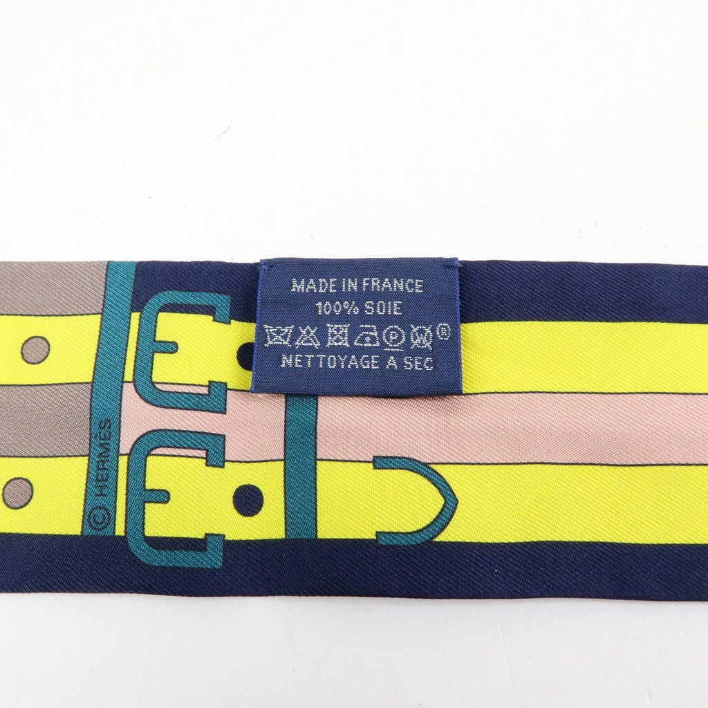 6645 - Hermes 100% Twilly Scarf Rocabar