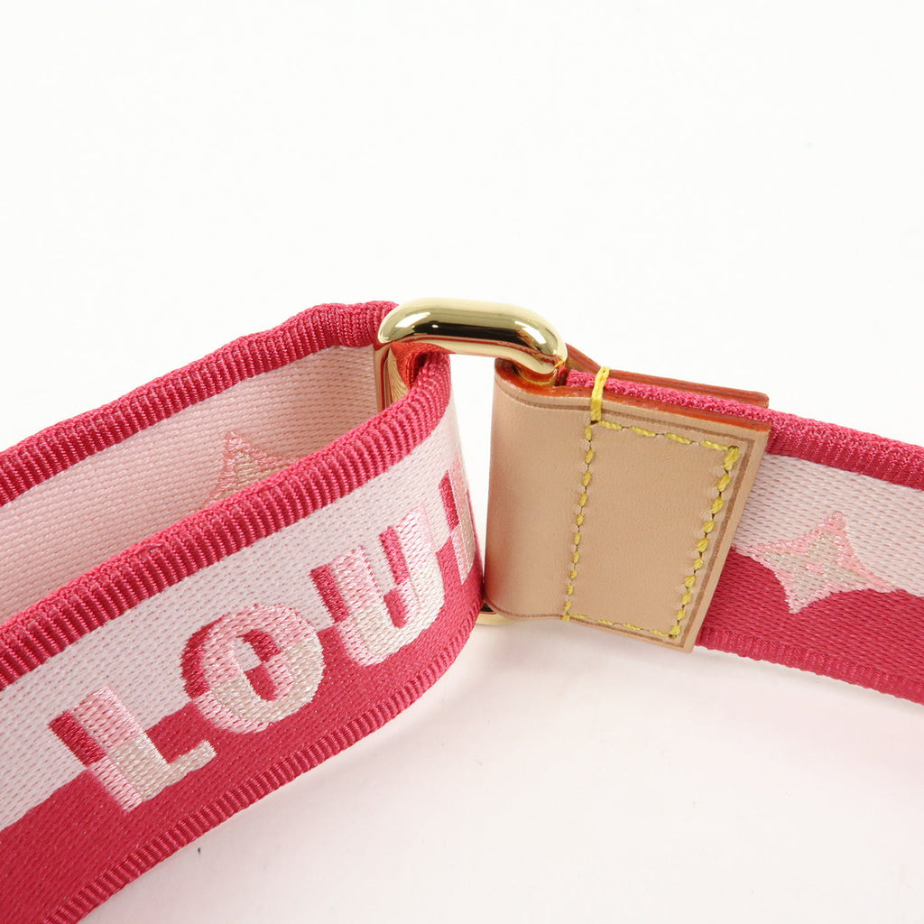 6654 - Louis Vuitton Adjustable Shoulder Strap Rose Peony