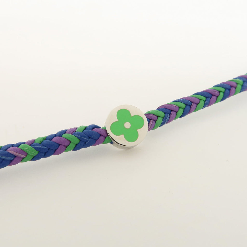 7242 - Louis Vuitton Leather Metal Bracelet Friendship Multicolor