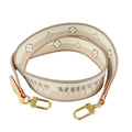 6655 - Louis Vuitton Canvas Nume Shoulder Strap Beige 110cm