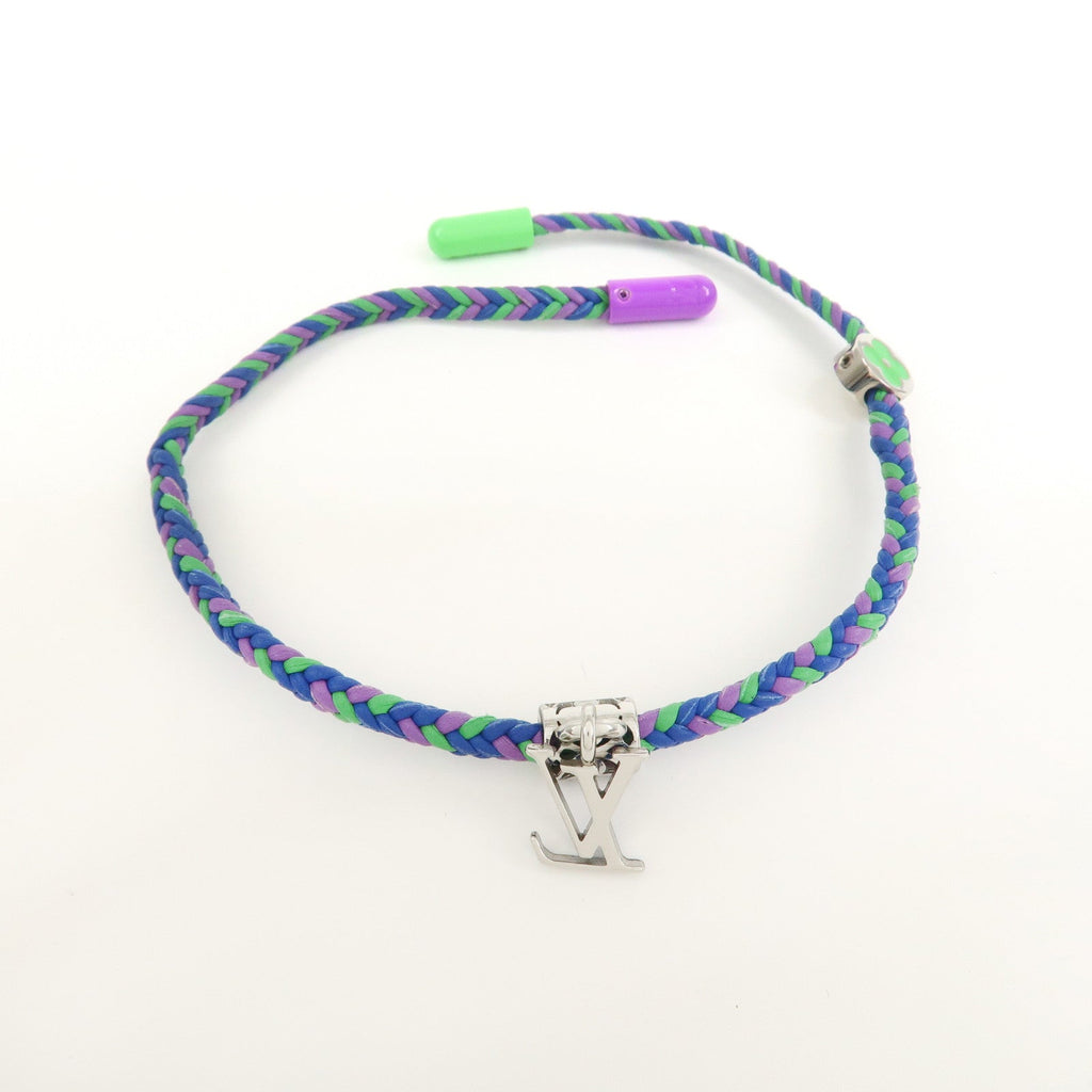 7242 - Louis Vuitton Leather Metal Bracelet Friendship Multicolor