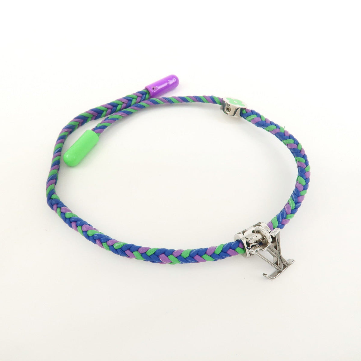 7242 - Louis Vuitton Leather Metal Bracelet Friendship Multicolor