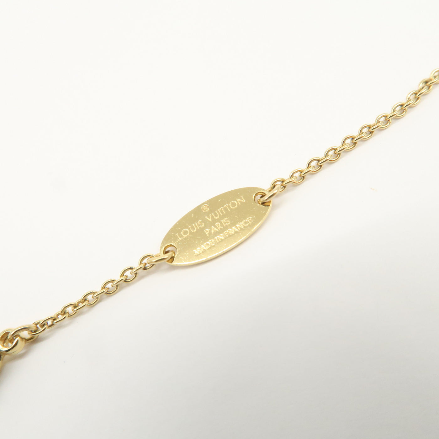 7089 - Louis Vuitton Collier Louis In The Sky Dog Necklace Gold