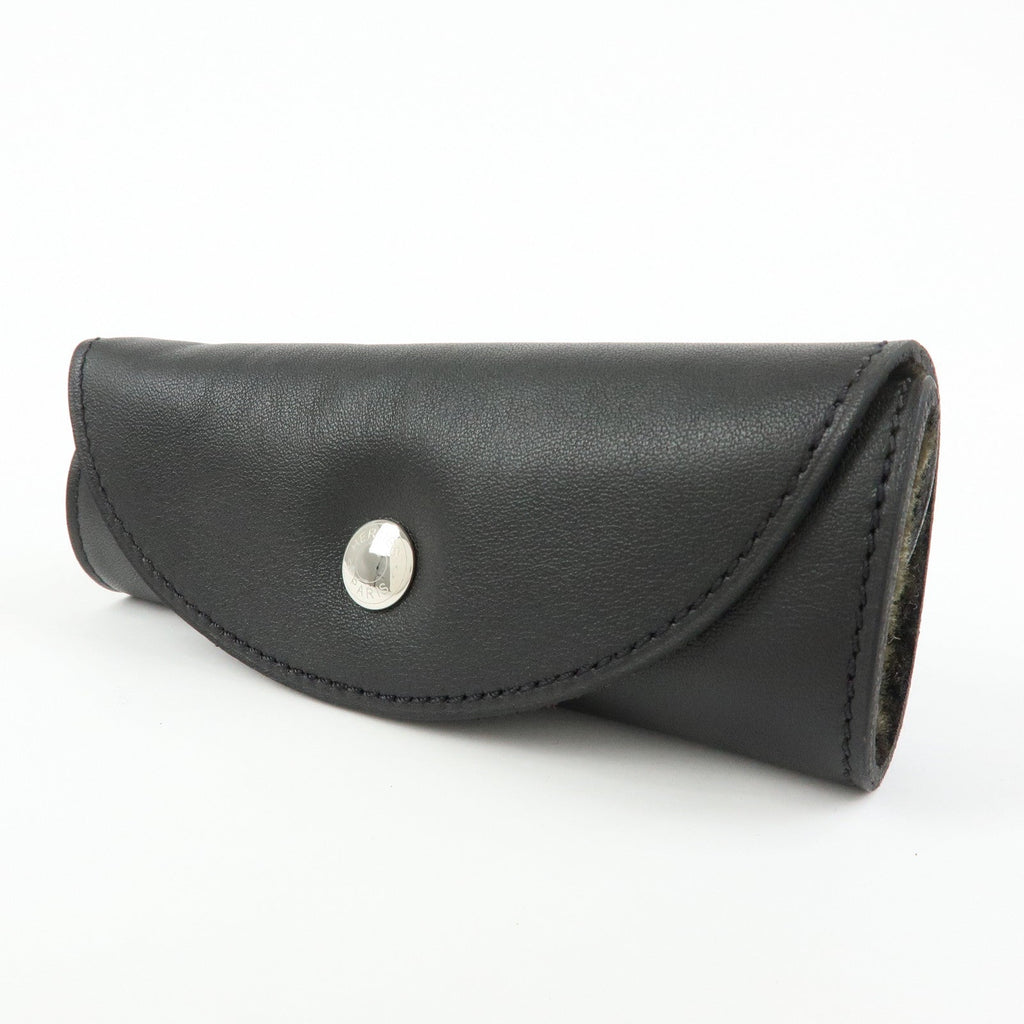 6170 - Hermes Leather & Fur Shoe Polishing Glove Buffing Mitt