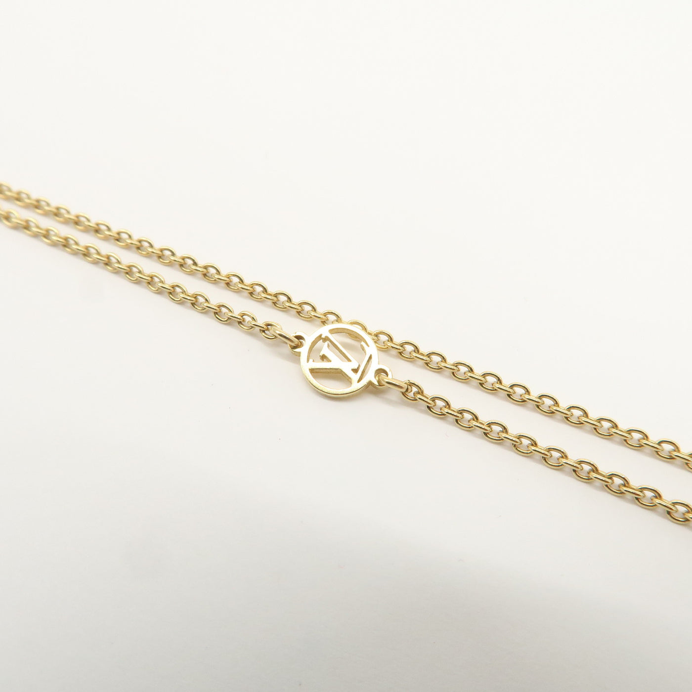 7089 - Louis Vuitton Collier Louis In The Sky Dog Necklace Gold