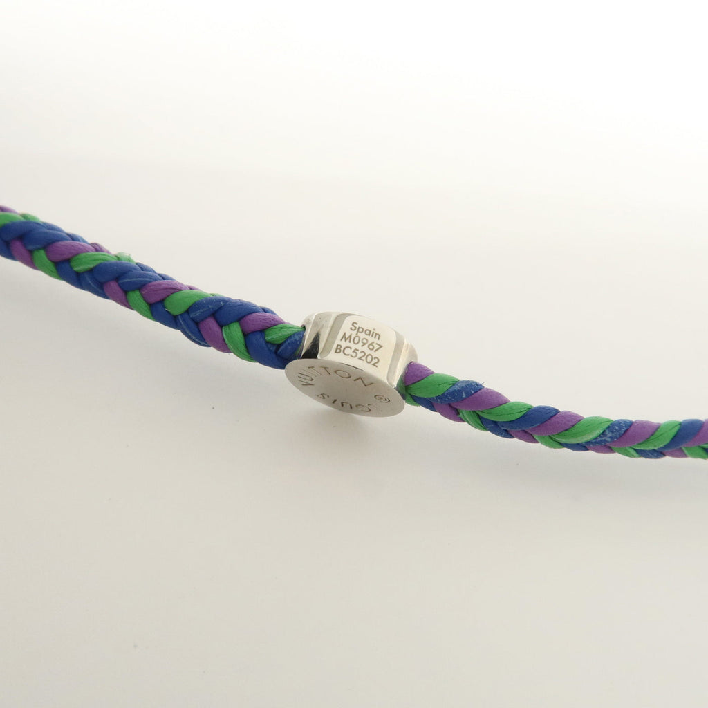 7242 - Louis Vuitton Leather Metal Bracelet Friendship Multicolor