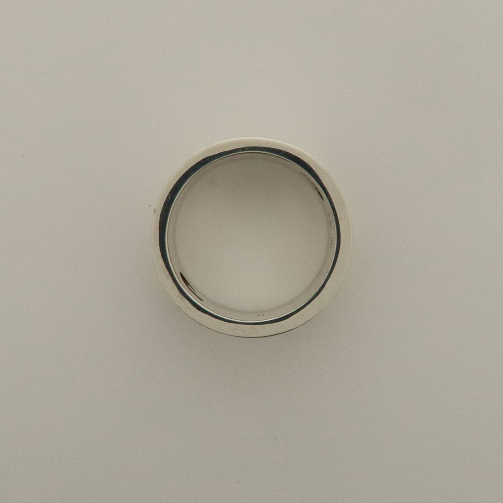7085 - Gucci Logo Metal Ring Sv925 Size 12