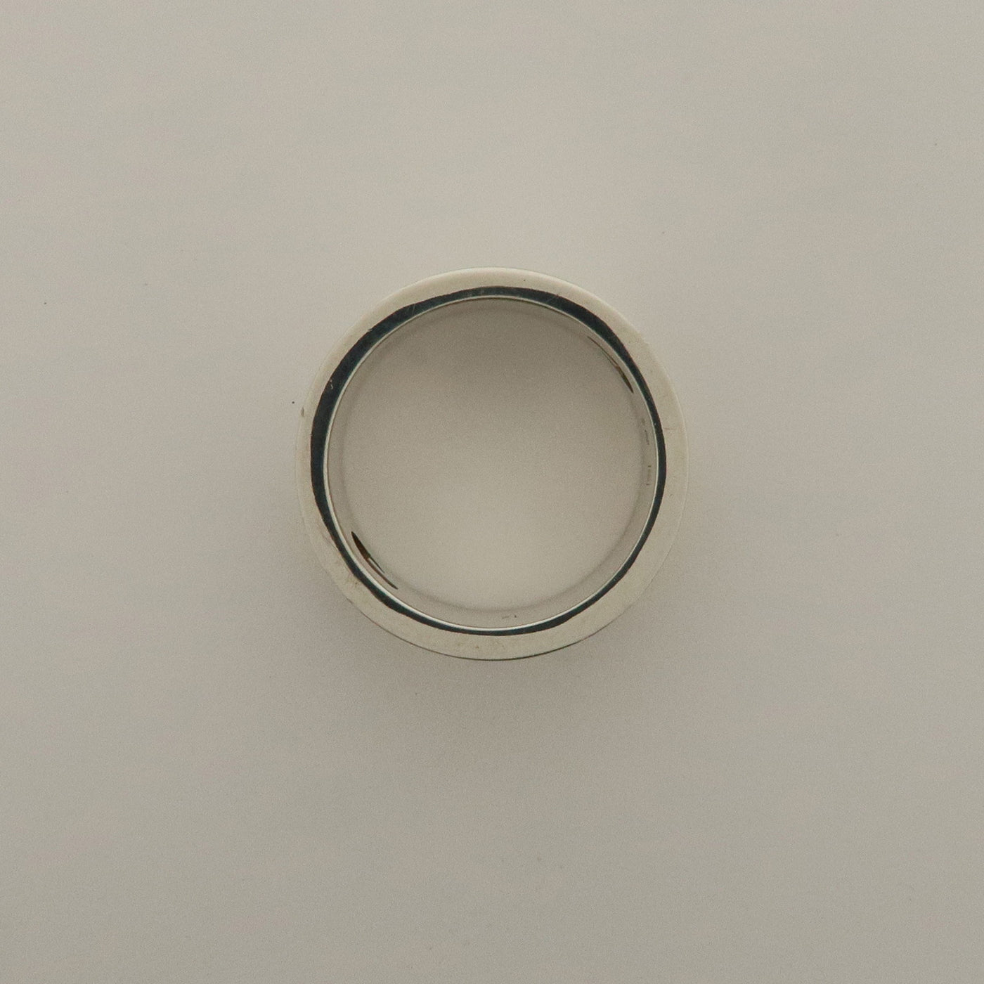 7085 - Gucci Logo Metal Ring Sv925 Size 12