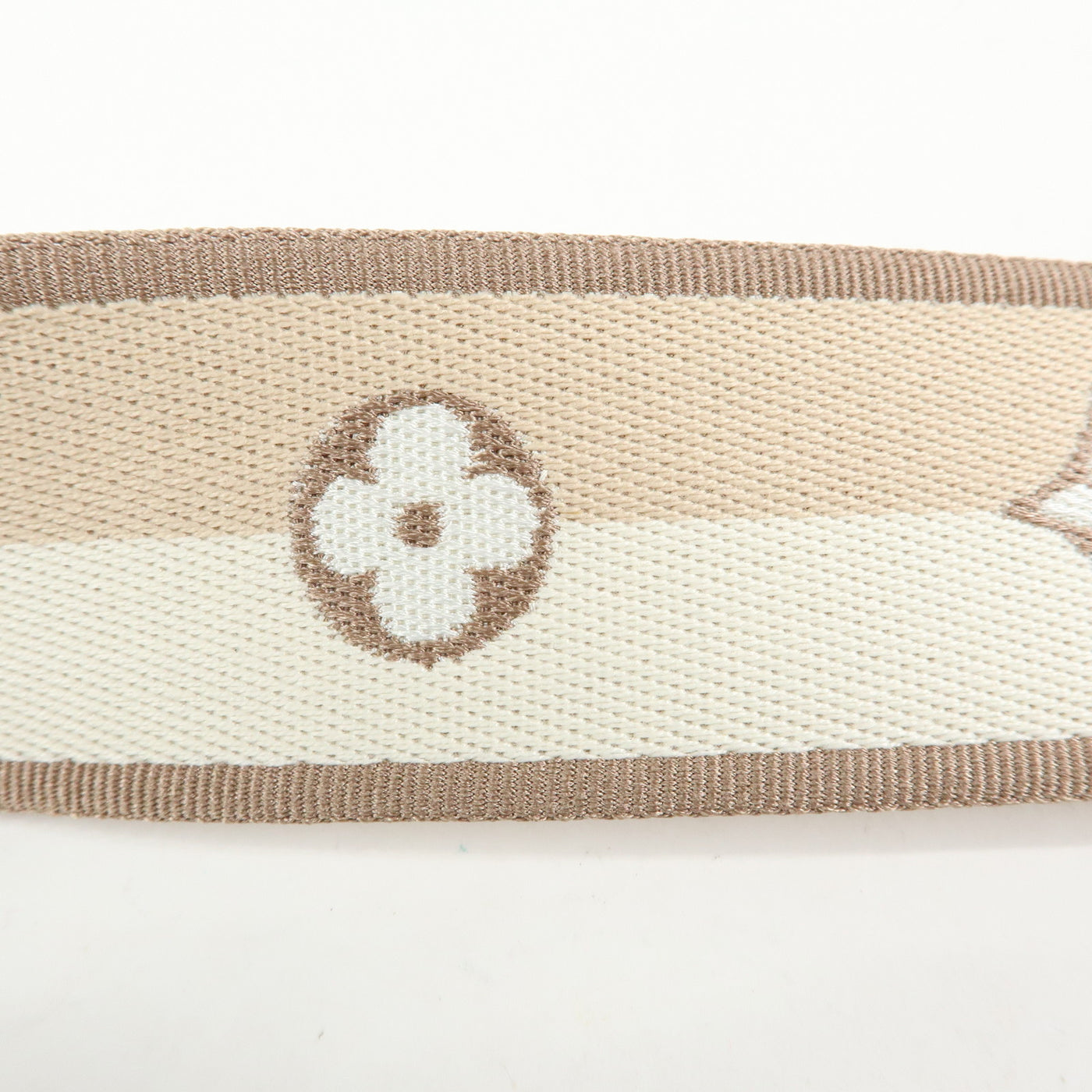 6655 - Louis Vuitton Canvas Nume Shoulder Strap Beige 110cm