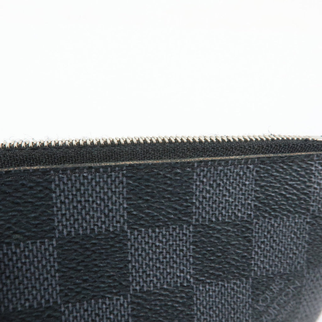 6652 - Louis Vuitton Damier Graphite Pochette Key Cles