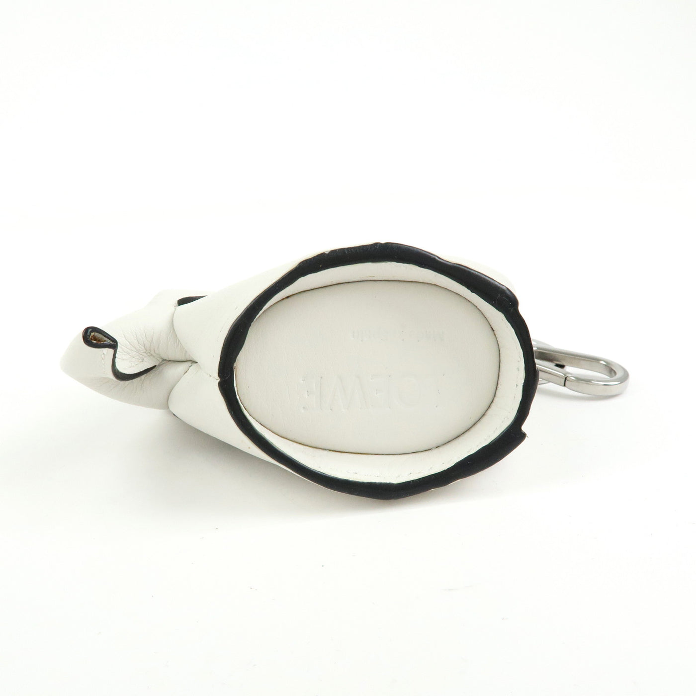 6690 - Loewe Calf Leather Elephant Coin Purse White