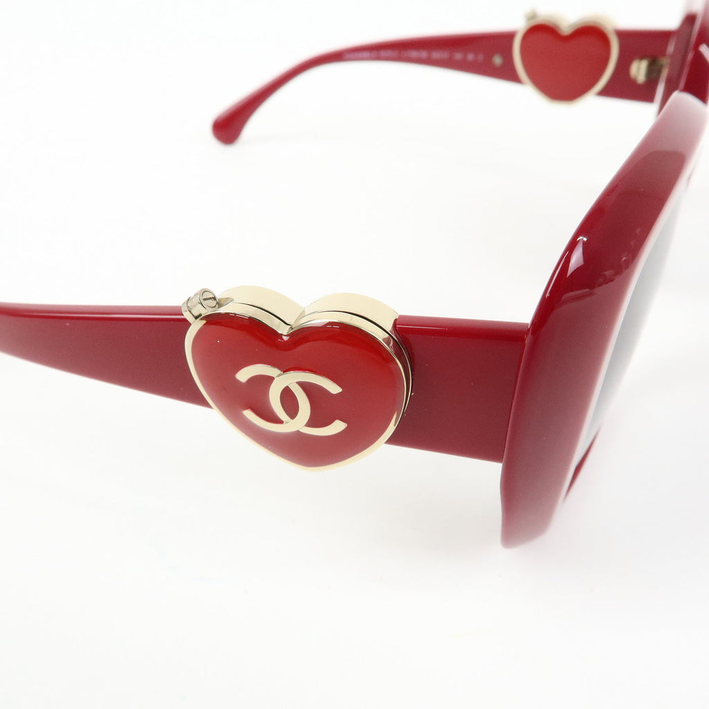6742 - Chanel Chanel Coco Mark Heart Sunglasses
