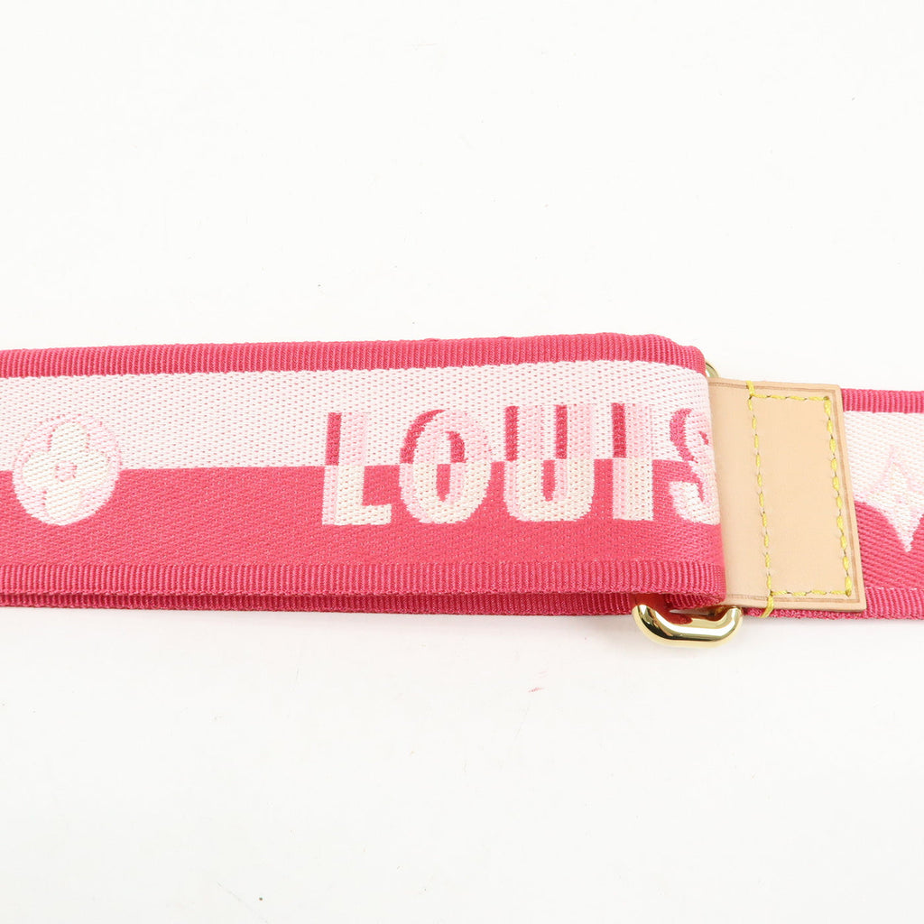 6654 - Louis Vuitton Adjustable Shoulder Strap Rose Peony