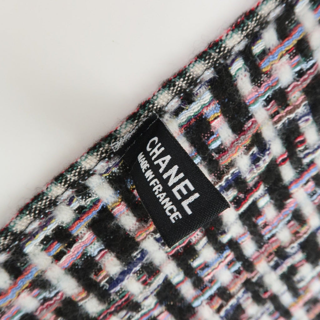 Chanel Cashmere Silk Multicolor Shawl