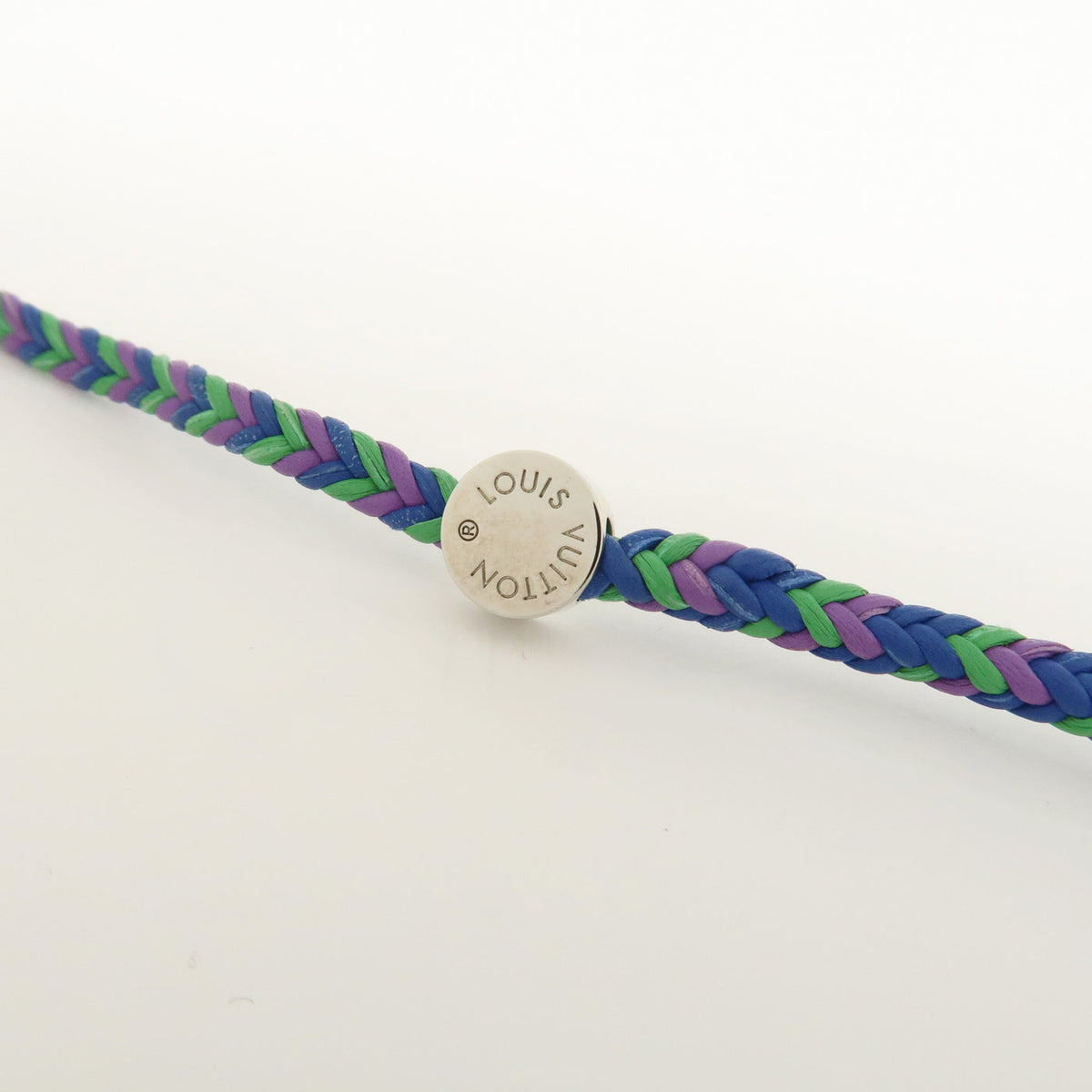 7242 - Louis Vuitton Leather Metal Bracelet Friendship Multicolor