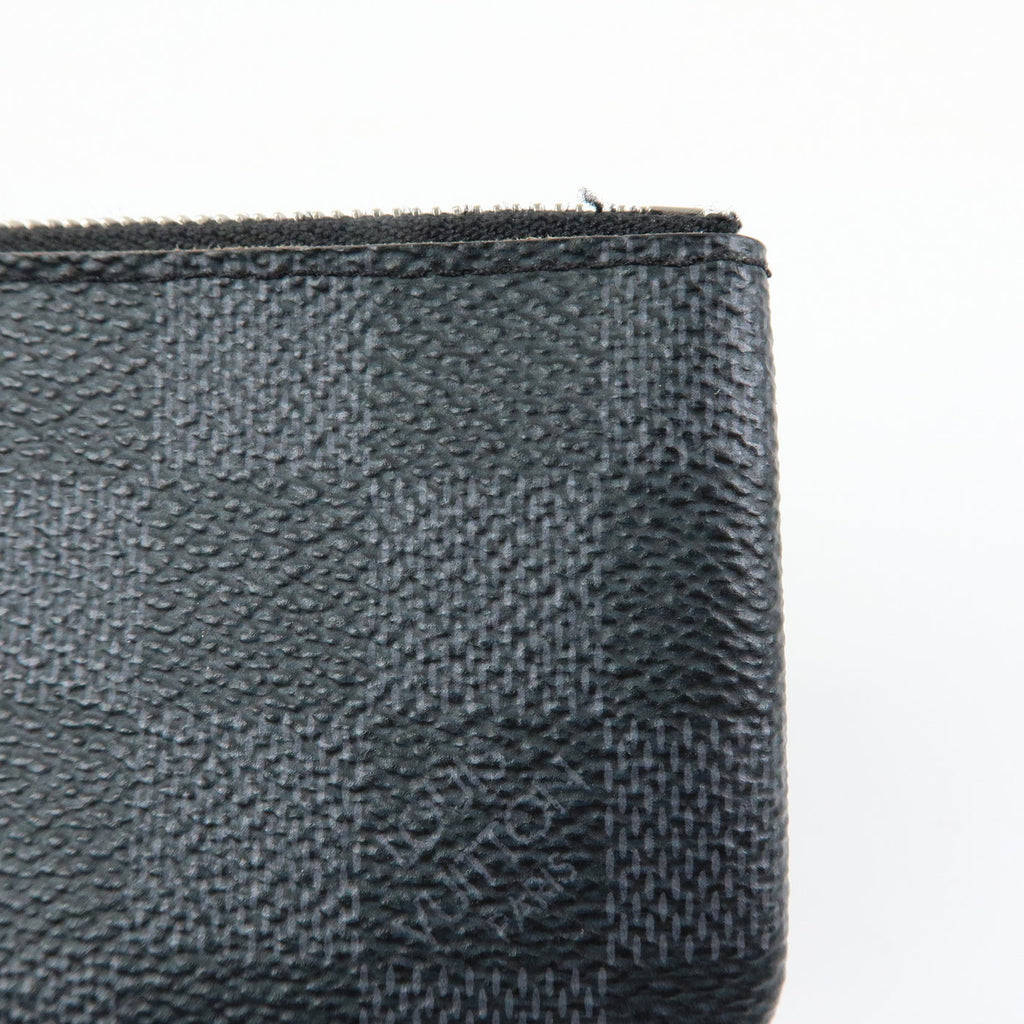 6652 - Louis Vuitton Damier Graphite Pochette Key Cles