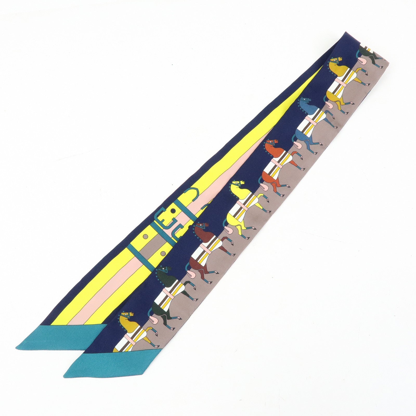 6645 - Hermes 100% Twilly Scarf Rocabar