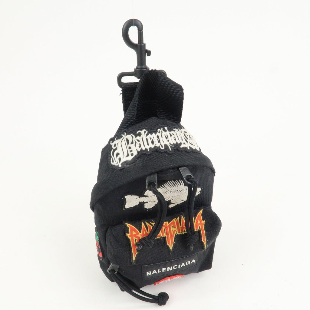 6683 - Balenciaga Logo Nylon Explorer Mini Shoulder Bag