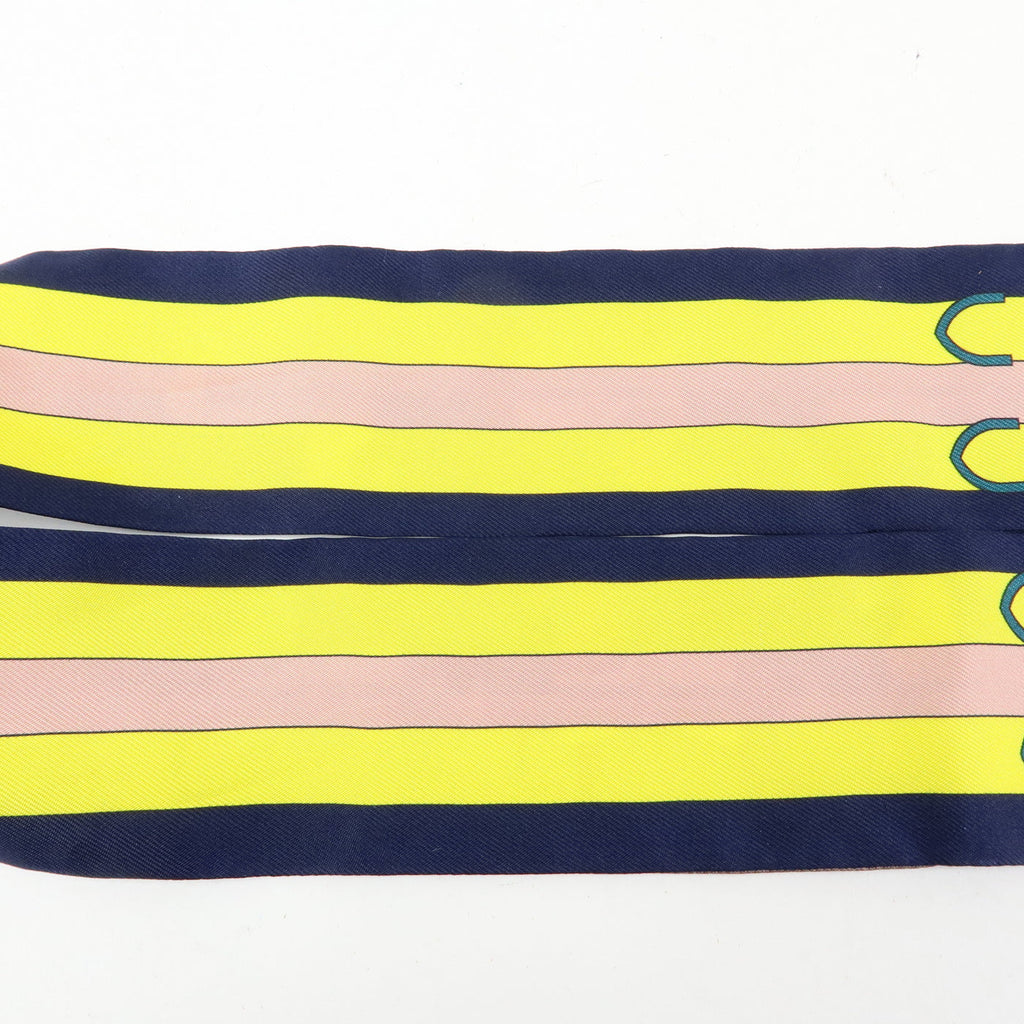 6645 - Hermes 100% Twilly Scarf Rocabar