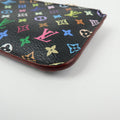 6341 Louis Vuitton Monogram Murakami Multicolor Pochette Key Cles