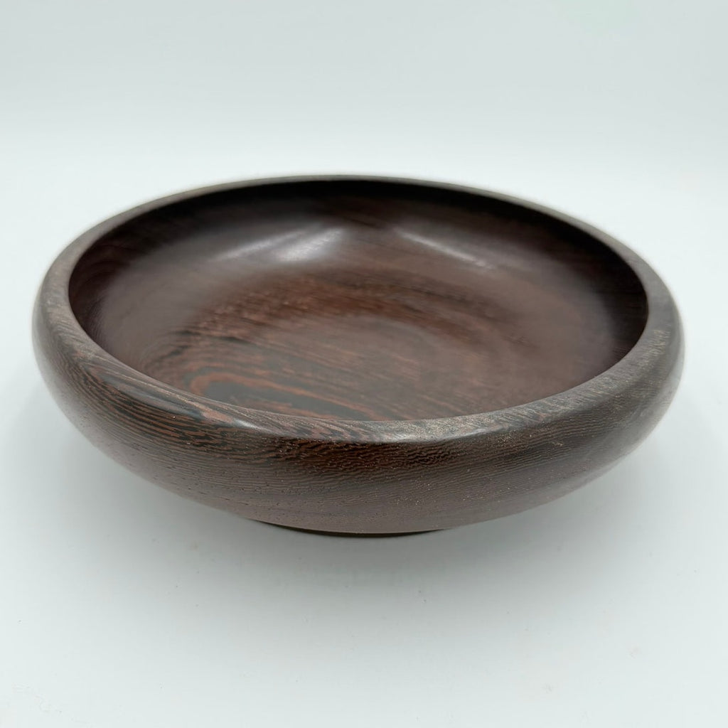 Unique Exotic Wenge Bowl, Handmade Functional Gift, One of a Kind Hardwood Bowl, Exotic Wood Bowl