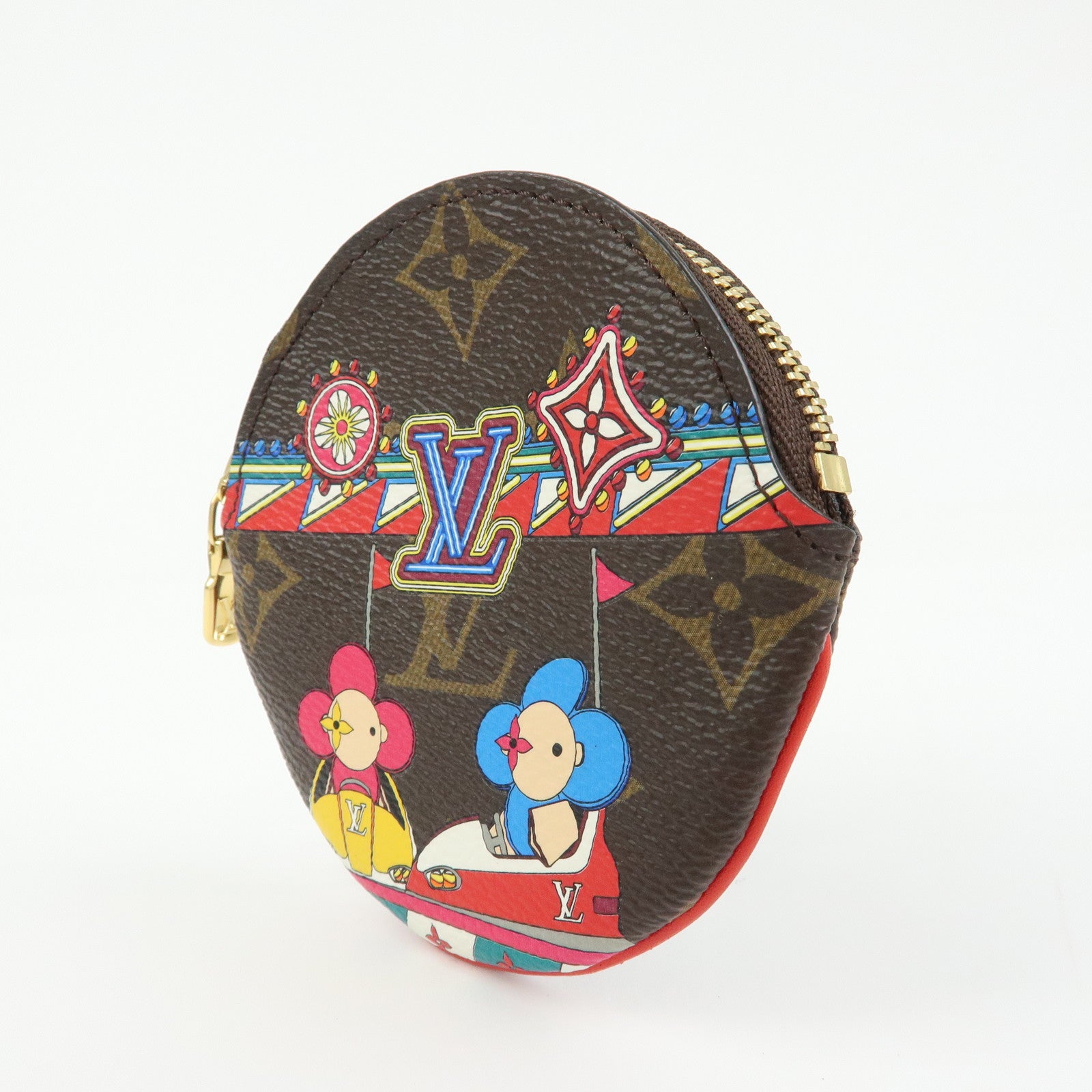 6694 - Louis Vuitton Monogram Porte Monnaie Rond Vivienne
