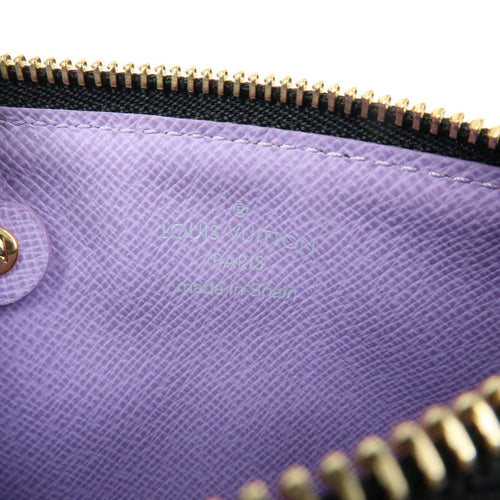 6341 Louis Vuitton Monogram Murakami Multicolor Pochette Key Cles