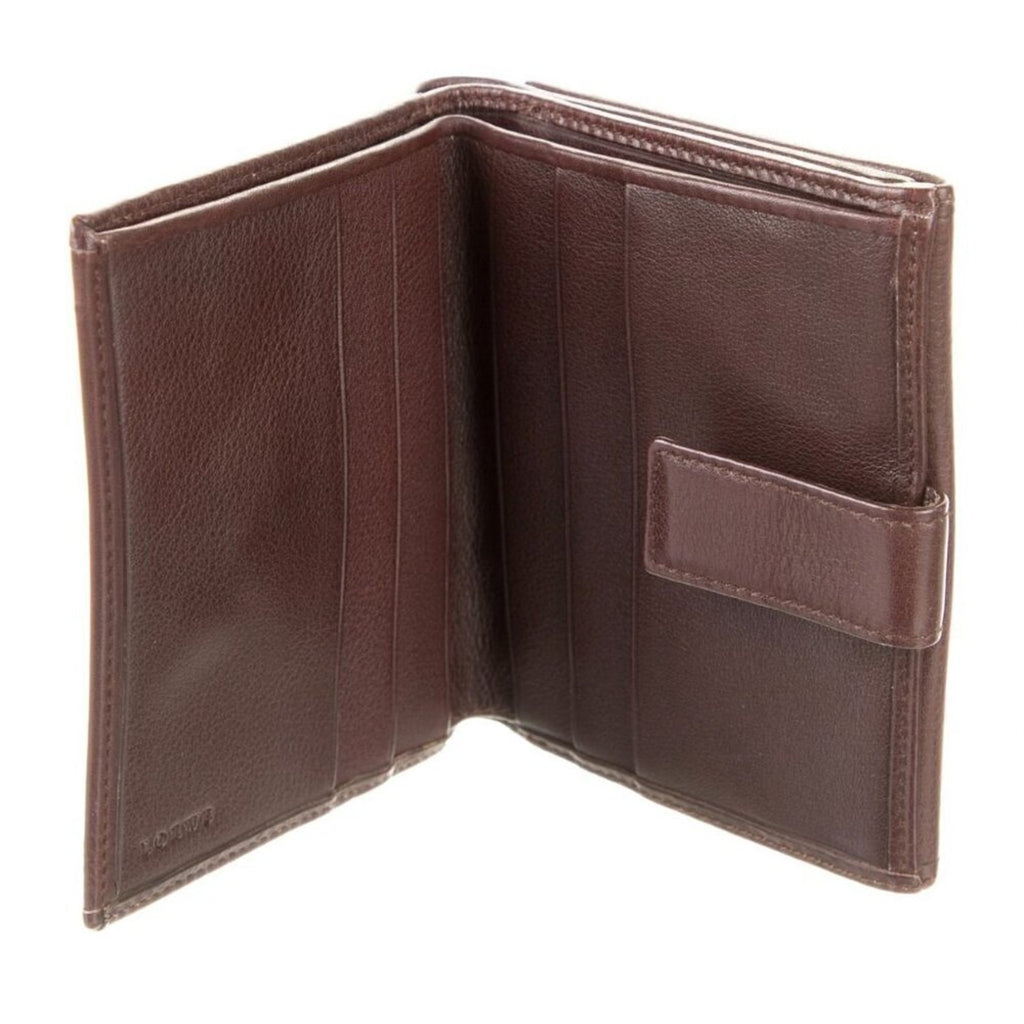 Loewe Vintage 2004 Brown Leather Compact Wallet
