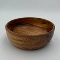 Unique Canary Wood Bowl, Hand Turned 7 3/4x2 1/2, Functional Bowl, Handmade Wooden Decor, Natural Kitchen Item