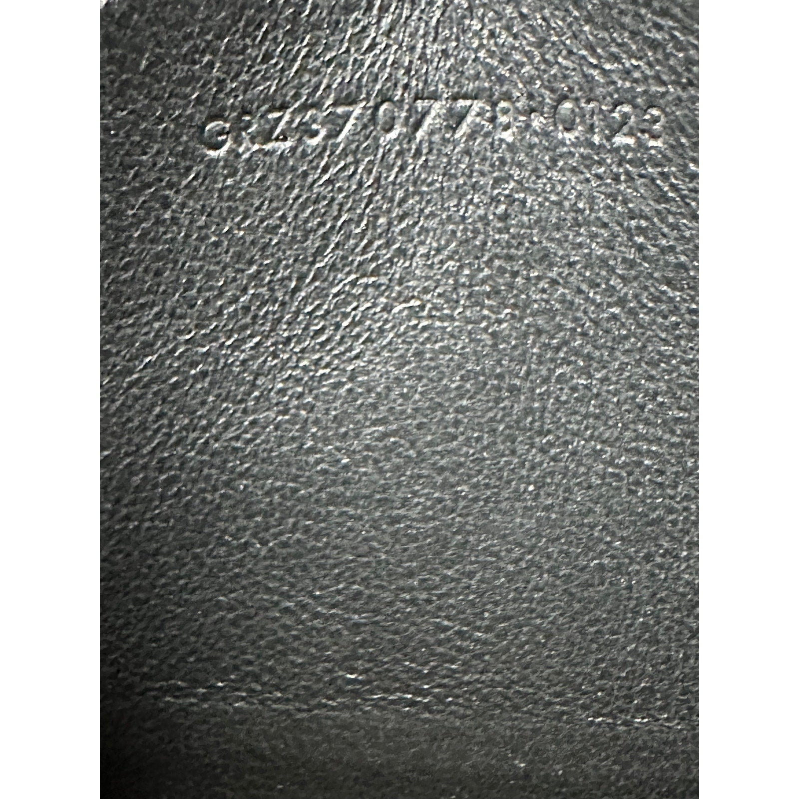 Saint Laurent Cassandre Card Case Black Silver NWT