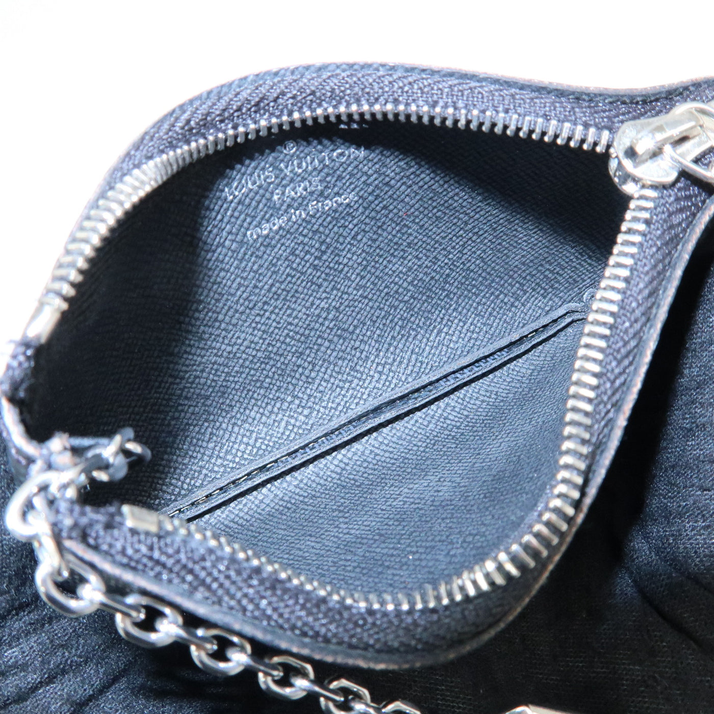6652 - Louis Vuitton Damier Graphite Pochette Key Cles