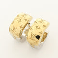 6653 - Louis Vuitton Boucles D’Oreilles Nanogram Metal Earrings