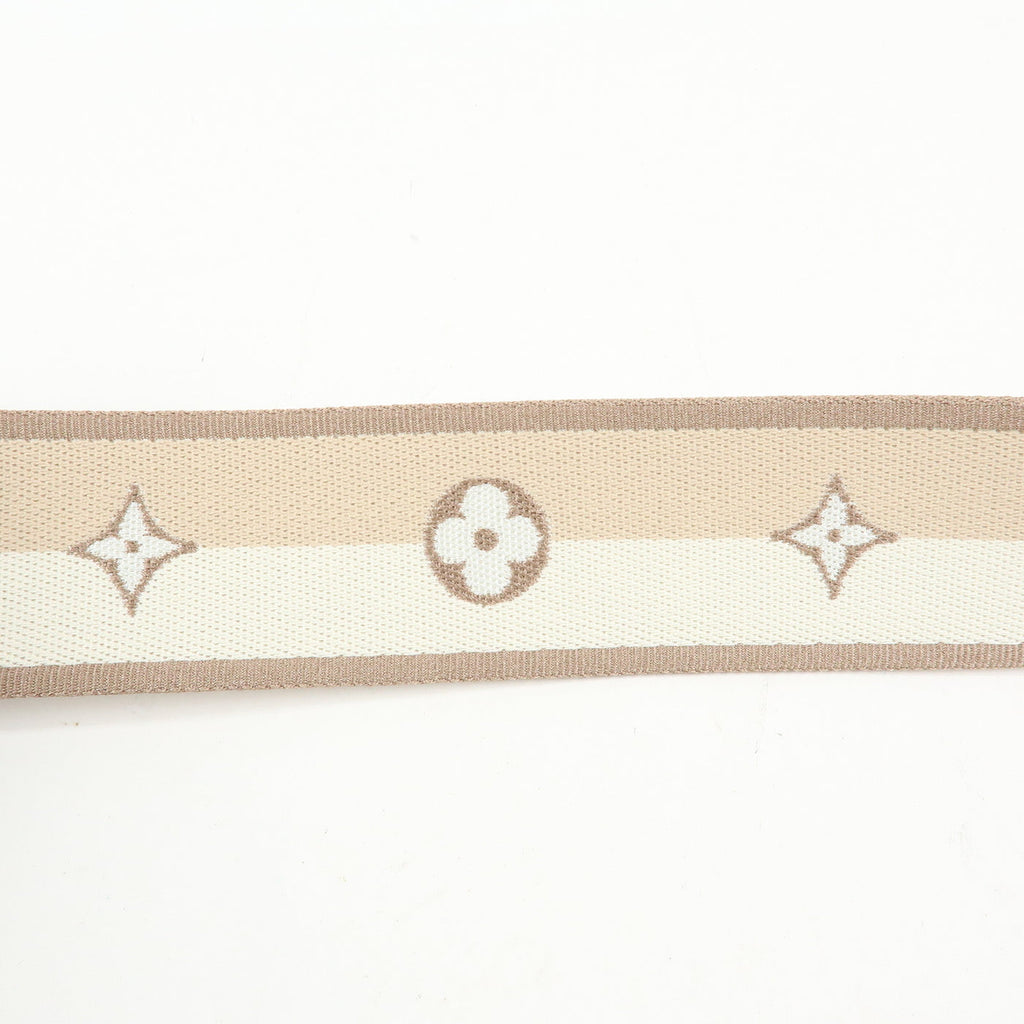 6655 - Louis Vuitton Canvas Nume Shoulder Strap Beige 110cm