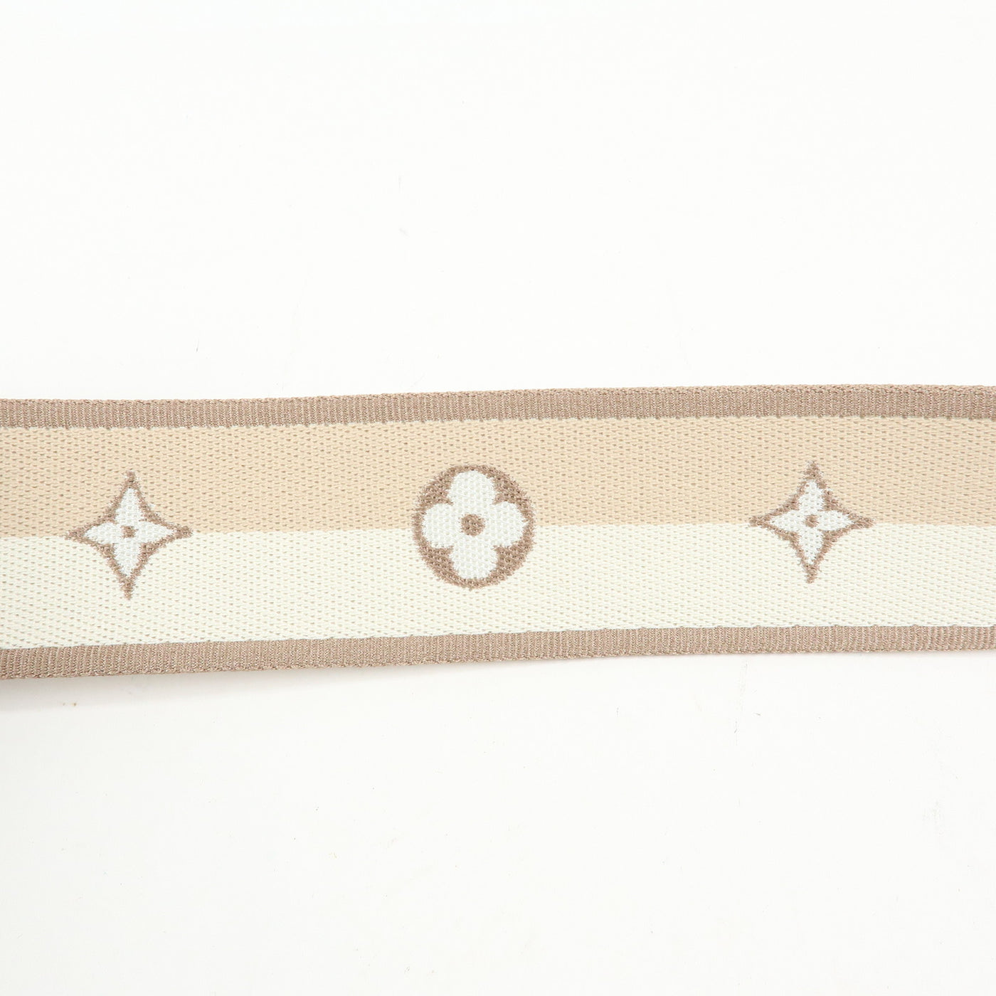 6655 - Louis Vuitton Canvas Nume Shoulder Strap Beige 110cm