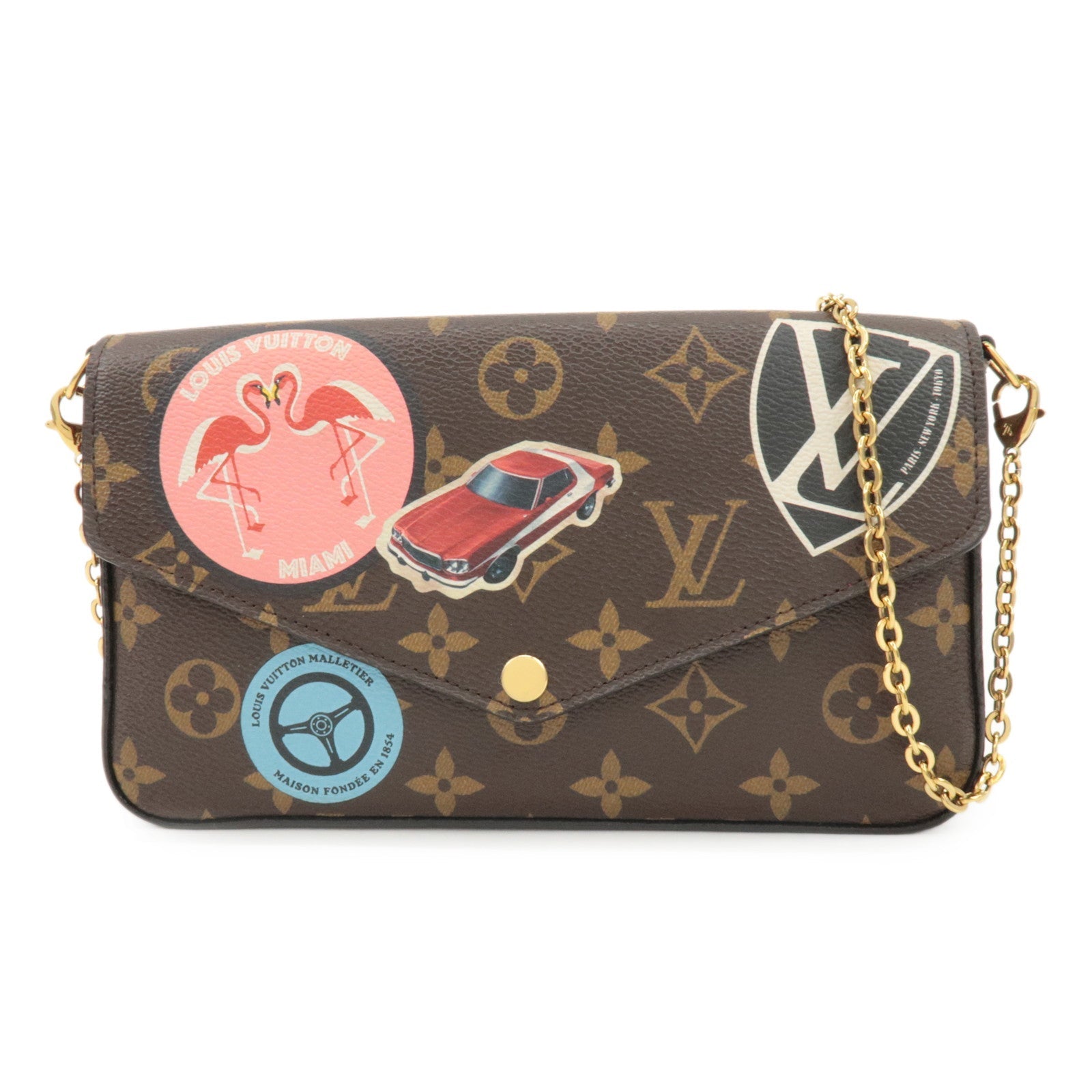 6554 Louis Vuitton Pochette Felicie My World Tour