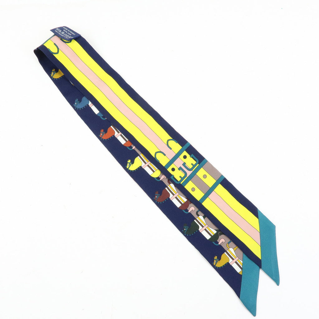 6645 - Hermes 100% Twilly Scarf Rocabar