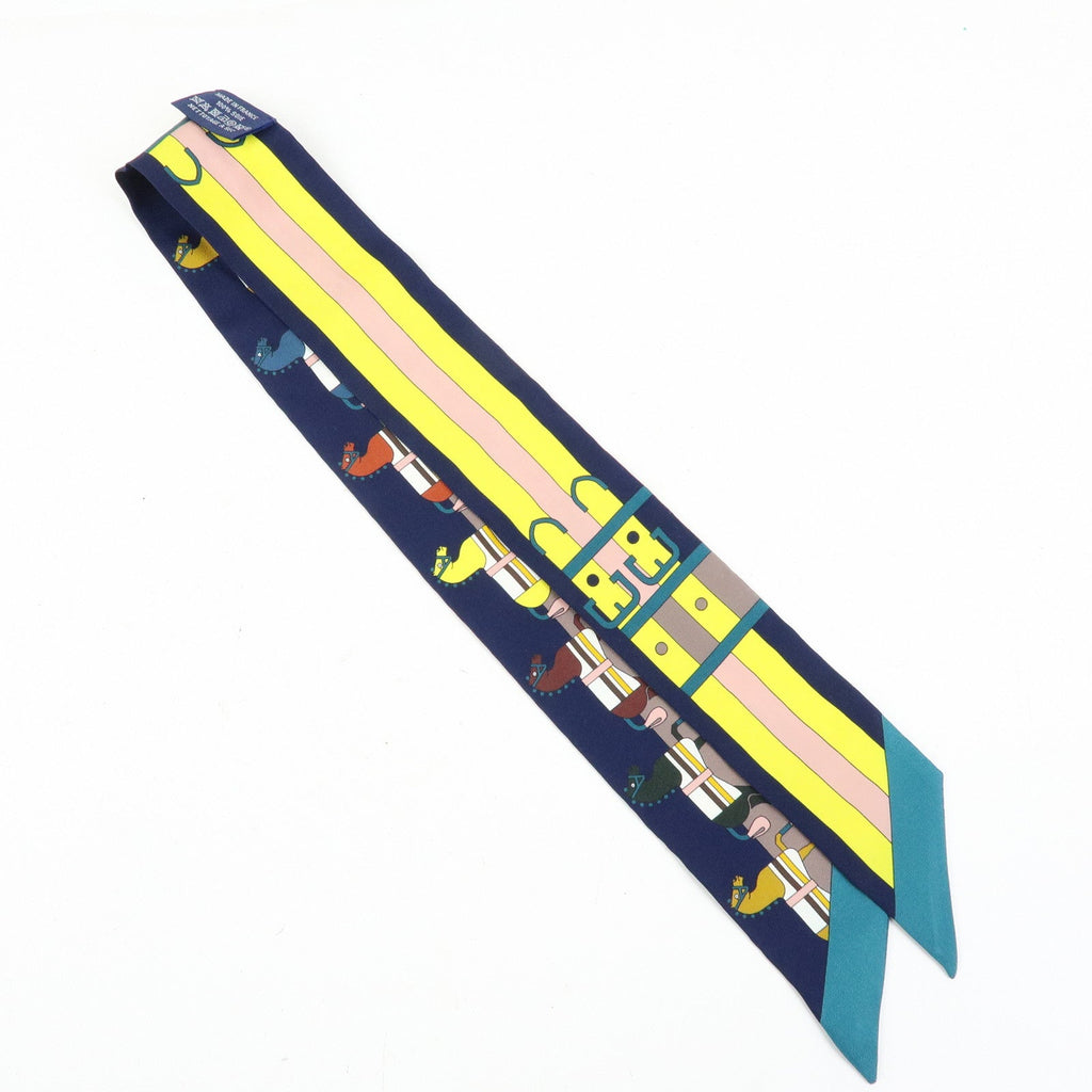 6645 - Hermes 100% Twilly Scarf Rocabar