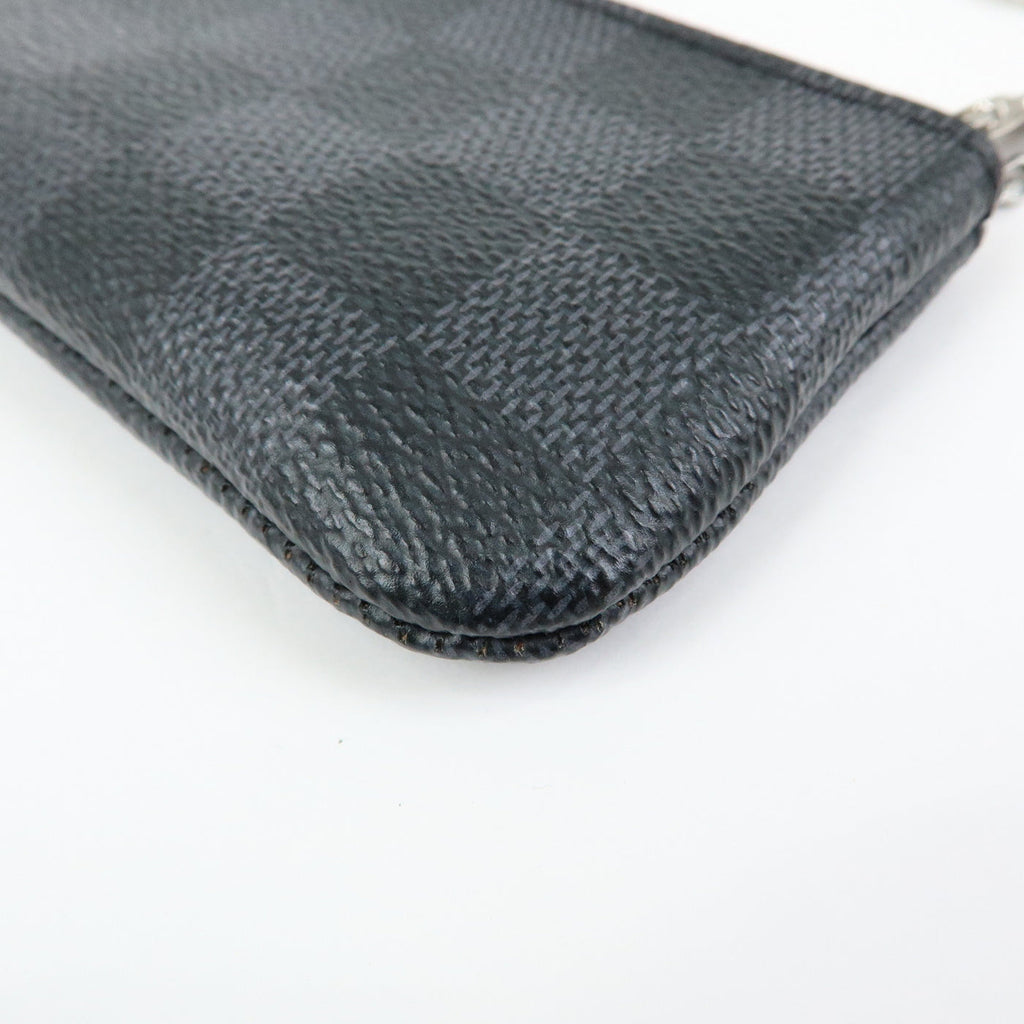 6652 - Louis Vuitton Damier Graphite Pochette Key Cles