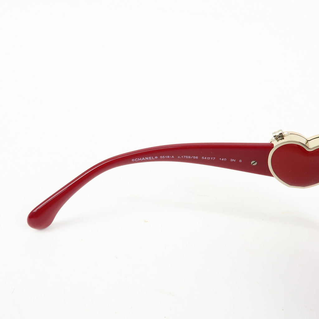 6742 - Chanel Chanel Coco Mark Heart Sunglasses
