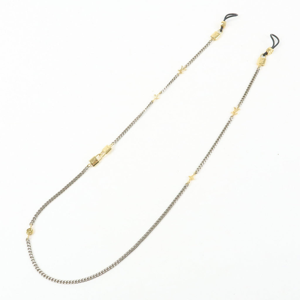 6743 - Louis Vuitton 3-In-1 Glasses Chain Necklace Bracelet