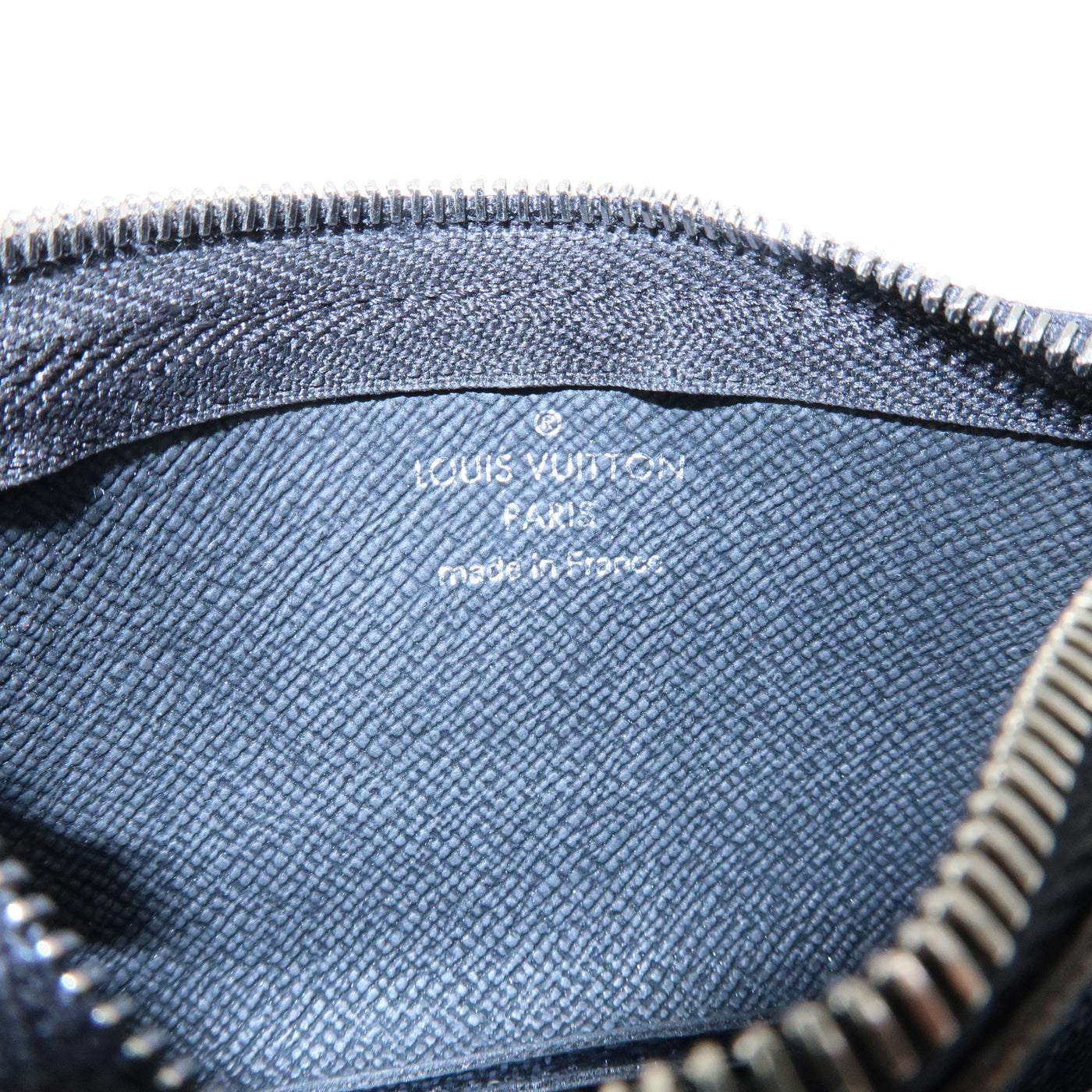6652 - Louis Vuitton Damier Graphite Pochette Key Cles